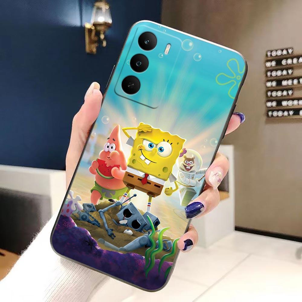 SpongeBob Patrick Star Cartoon Phone Case For Realme C83 C85 C75 C65 C55 C35 Narzo 50 50I Protective Cover