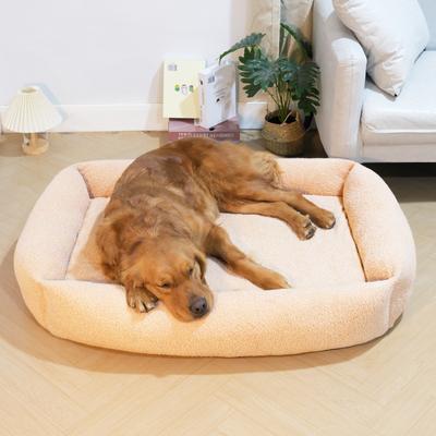 Dog Bed for All Seasons  Dog Bed for Large Dogs  Removable and Washable Pet Sofa  Winter Warm Golden Retriever Dog Mat