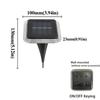 Waterproof Solar Ground Lights Sensor LED Floor Lights Energy Saving Solar Buried Light  Lawn