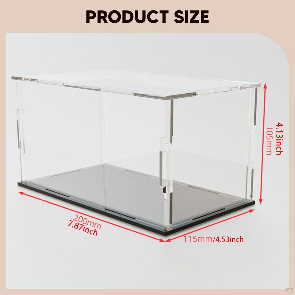 Acryl Modellauto Vitrine Showcase Sammler Staubdicht Spielzeug Aufbewahrung Organizer für 1:Maßstab 32