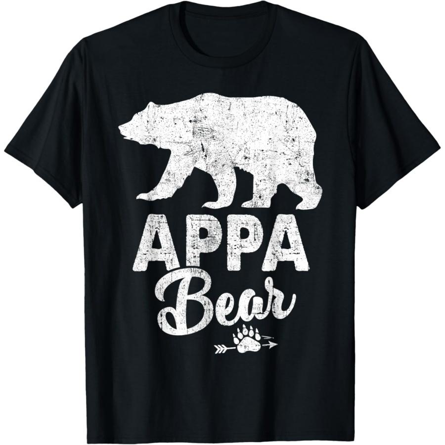 Funny Appa Bear Father s Day Shirt T-Shirt S