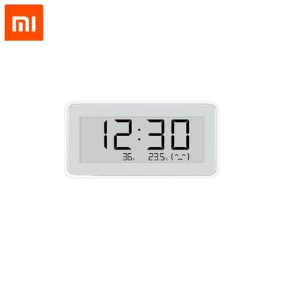 Xiaomi Mijia Temperature and Humidity Monitor Clock Indoor Outdoor Hygrometer Thermometer E-link Temperature Measuring Tool