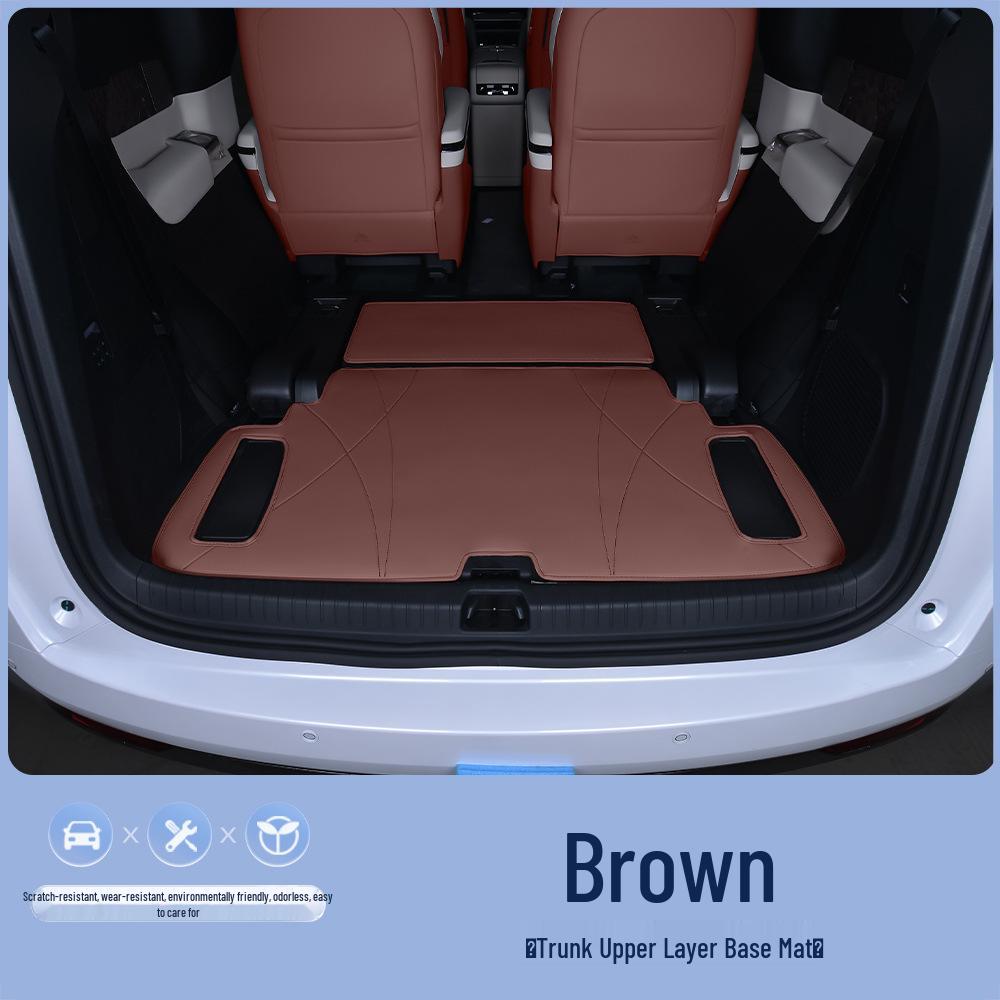 Full Coverage Trunk Mat for 2025 BYD Xia - Interior Modification Accessory