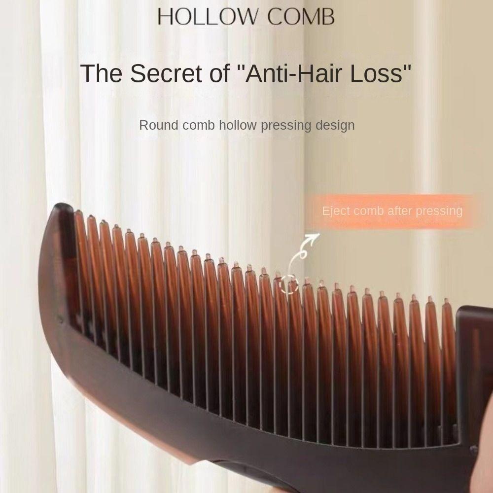 Anti Tangling Anti-Dandruff Massage Comb Hollow Hair Brush Cleansing Comb  Hair Health Care