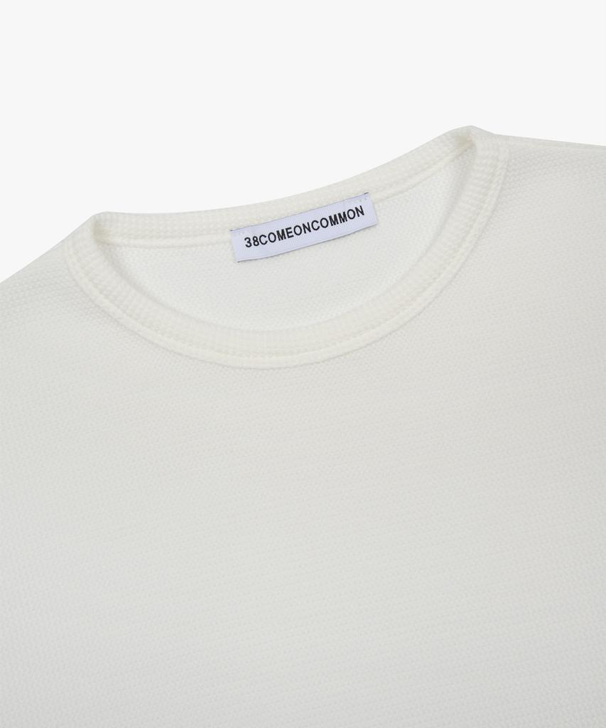 38COMEONCOMMON Waffle Regular Long Sleeve (Cloud)