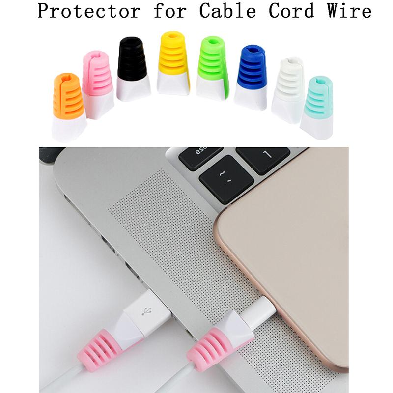 Universal Cute Flowers Usb Cable Protector Charger Wire Protector Cable Saver for Charging