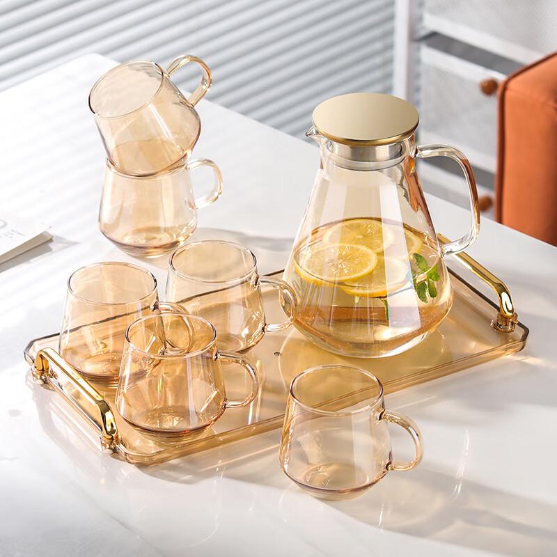 Hanyou Glass Cold Water Pitcher Set