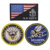 U.S. Army and Navy Tactical Velcro Embroidered Badge