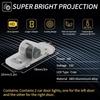 2PCS Car Door Welcome Lights Auto Accessories Laser LED Logo Projector For Honda Accord 9 10 2003-2022 2023 Welcome Warning Lamp