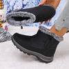 Moda 2025 Nowe Zimowe Damskie Buty Śniegowe do Chodzenia Modne Buty Codzienne na Platformie Damskie Wygodne Buty Zapinane na Zamek Antypoślizgowe Zapatos De Mujer