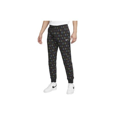 Sportswear Club Fleece Logo Bestickt Allover-Print Jogginghose Herren Unterteile FJ1637-010