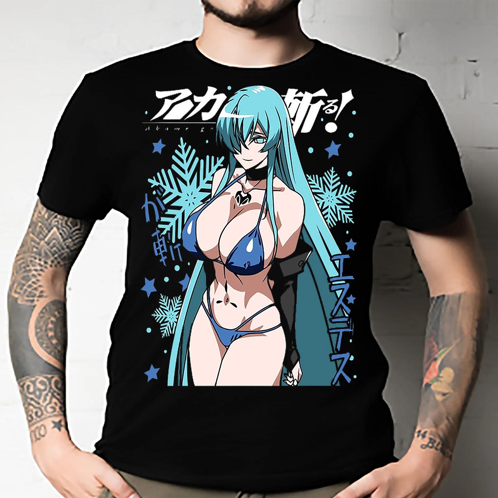 Men s and Women s T-shirts Akame Ga Kill Esdeath L