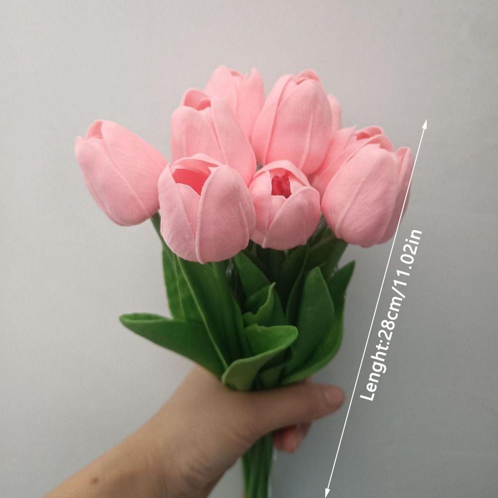 Housewear & Furnishings Led Atmosphere lamp Table Lamp Night Light Artificial Tulips Tulips Flowers