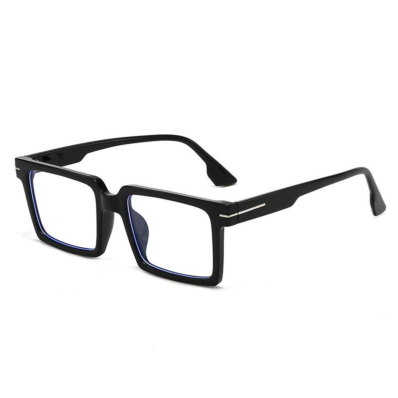 Retro Square Anti-Blue Light Glasses – Simple, Casual, Versatile Eyeglass Frames