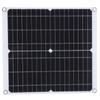 20W 18V Solar Panel Dual USB Output Outdoor Portable Mobile Phone Battery Charger