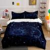 Sun, Moon, and Stars. Bedding Sets Duvet Cover Sets Duvet Covers Pillowcases(1*Duvet Cover 2*Pillowcases Without Duvet Insert)