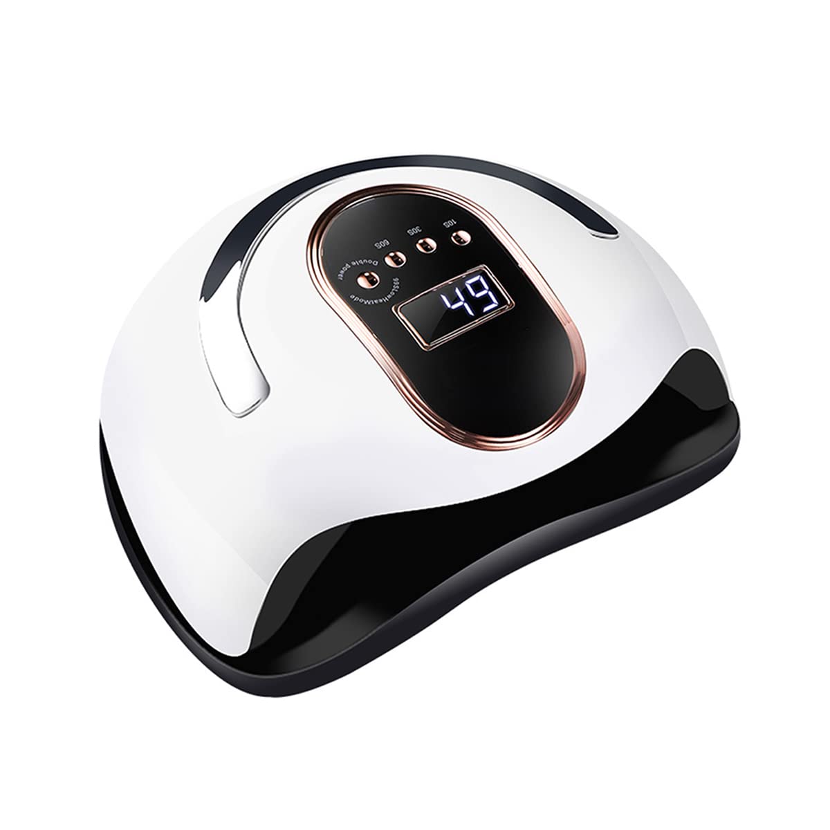 

LEN Studio Gel Curing Light LED UV Nail 168W Nail Dryer with Automatic Painless Low Heat LCD Compatible with All Gels Light, Sensor, 4-Stage Timer, белый