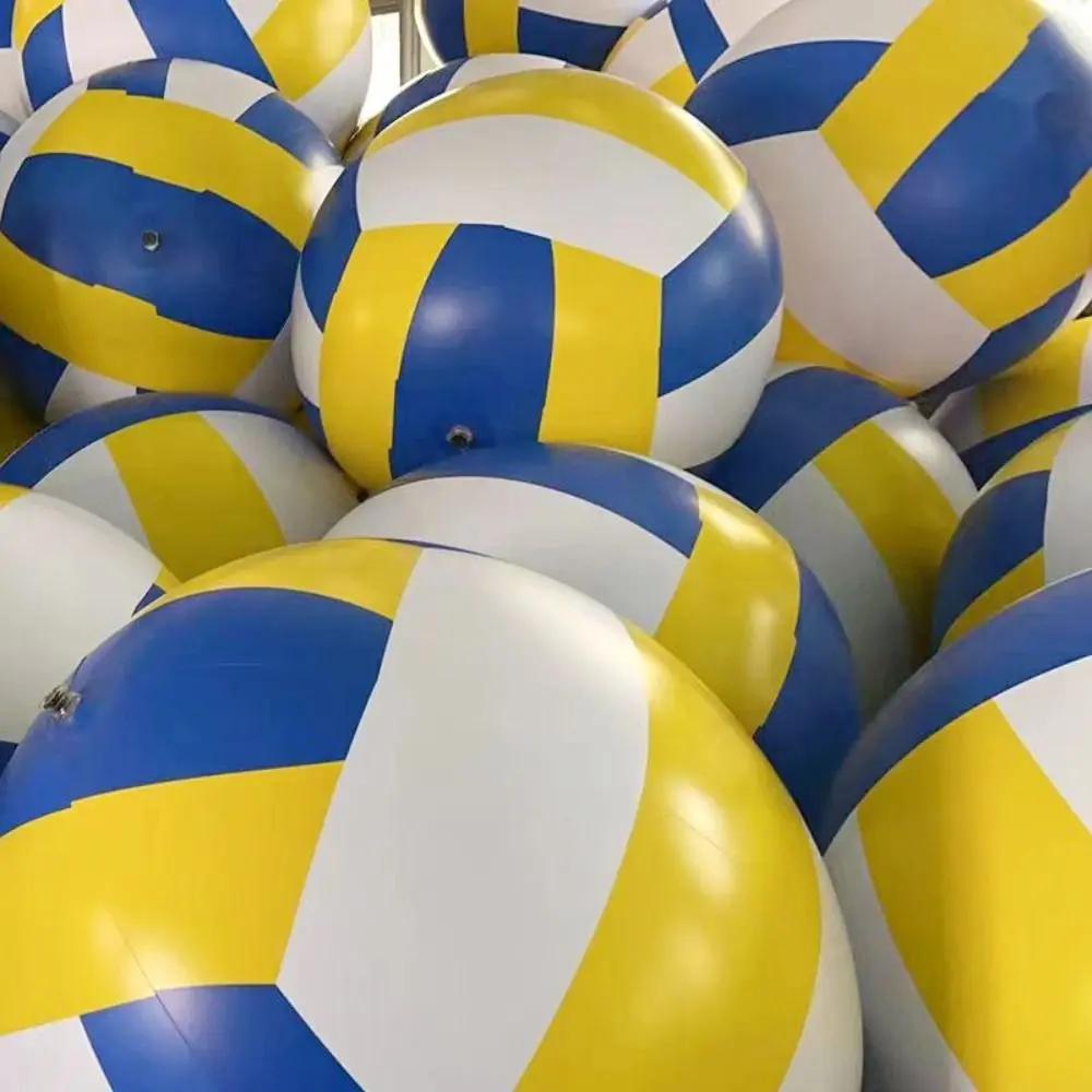 Large Giant Inflatable Beach Volleyball PVC Material Amily Gatherings Beach Volleyball 0.6-1.5m Kindergarten PVC Beach Ball