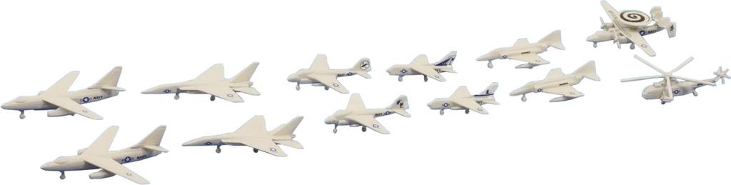 SPT Series Modern American Aircraft Set Plastic Model SPT01 Pit-Road 1/700 Carrier-Based (Airplane)