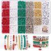 Diy Children'S Christmas Bracelet Necklace Multicolor Clay Bead Letter Bead Spacer, Jewelry Accessories Set