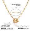 Youthway Crystal Moon Star Sun Drop Earrings For Women Minimalist 18K Gold Plated Stainless Steel Earrings Fashion Jewelry Gift