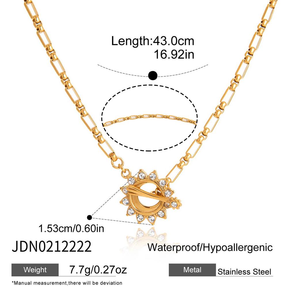 Youthway Crystal Moon Star Sun Drop Earrings For Women Minimalist 18K Gold Plated Stainless Steel Earrings Fashion Jewelry Gift