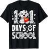 101 Schultage Hund 100. Tage Lehrerin Junge Kind T-Shirt