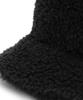 Eondeokeonteulolseutyudio Poodle Winter Fur Detail Feminine Women'S Casual Bucket Hat Block Bucket / Poodle / Black
