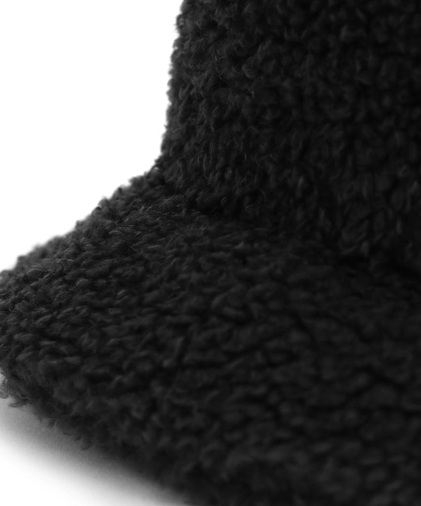 Eondeokeonteulolseutyudio Poodle Winter Fur Detail Feminine Women'S Casual Bucket Hat Block Bucket / Poodle / Black
