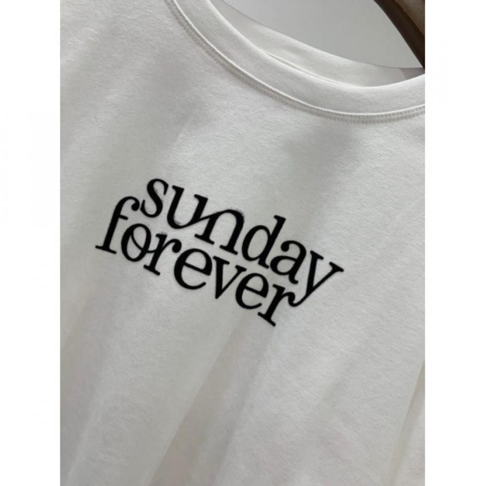 C S In The Room Semi Crop VelveT leTTerIng ShorT Sleeve T ShirT 4Color