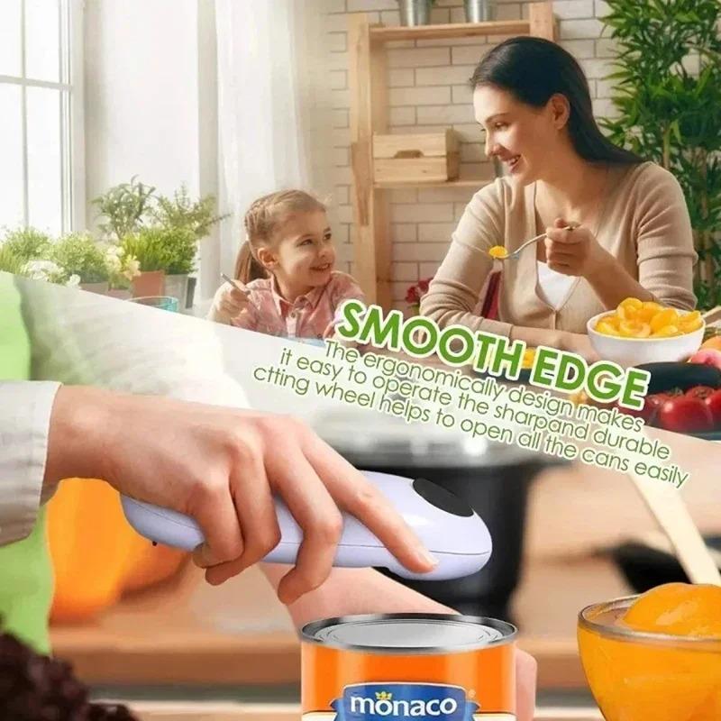 Automatic Can Opener Can Opener Machine Touch Electric High-power Can Opener Kitchen Small Tool Can Opener