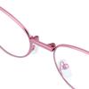 Classic Portable Folding Reading Glasses Anti Blue Ray Eyewear Women Metal Frame Presbyopia Eyeglasses with Glasses Bag