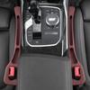 ASD1 2 Pack Car Seat Gap Filler Strips Dual Slot Design Leak Prevention Organizer with Hook Storage Compatible for All Cars Interior Accessories