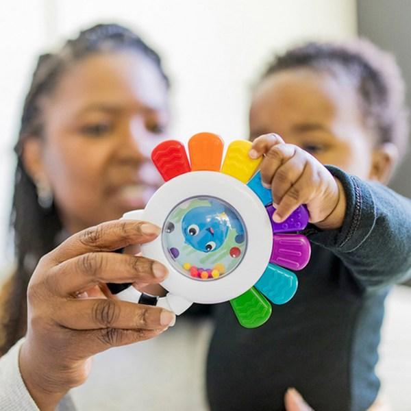 Baby Einstein Sensory Development Octopus Teether, Mixed Colors, Single Item, 1 Piece, Korean Baby Products
