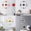 Stylish 3d Diy Coffee Cup Acrylic Mirror Wall Sticker Clock With Timeless Design
