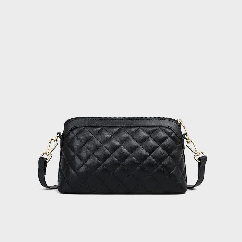 2025 Autumn Winter New Women's Bag Small Bag Quilted Crossbody Bag High-end Feel Mom Bag Genuine Leather Women's Bag Handbag