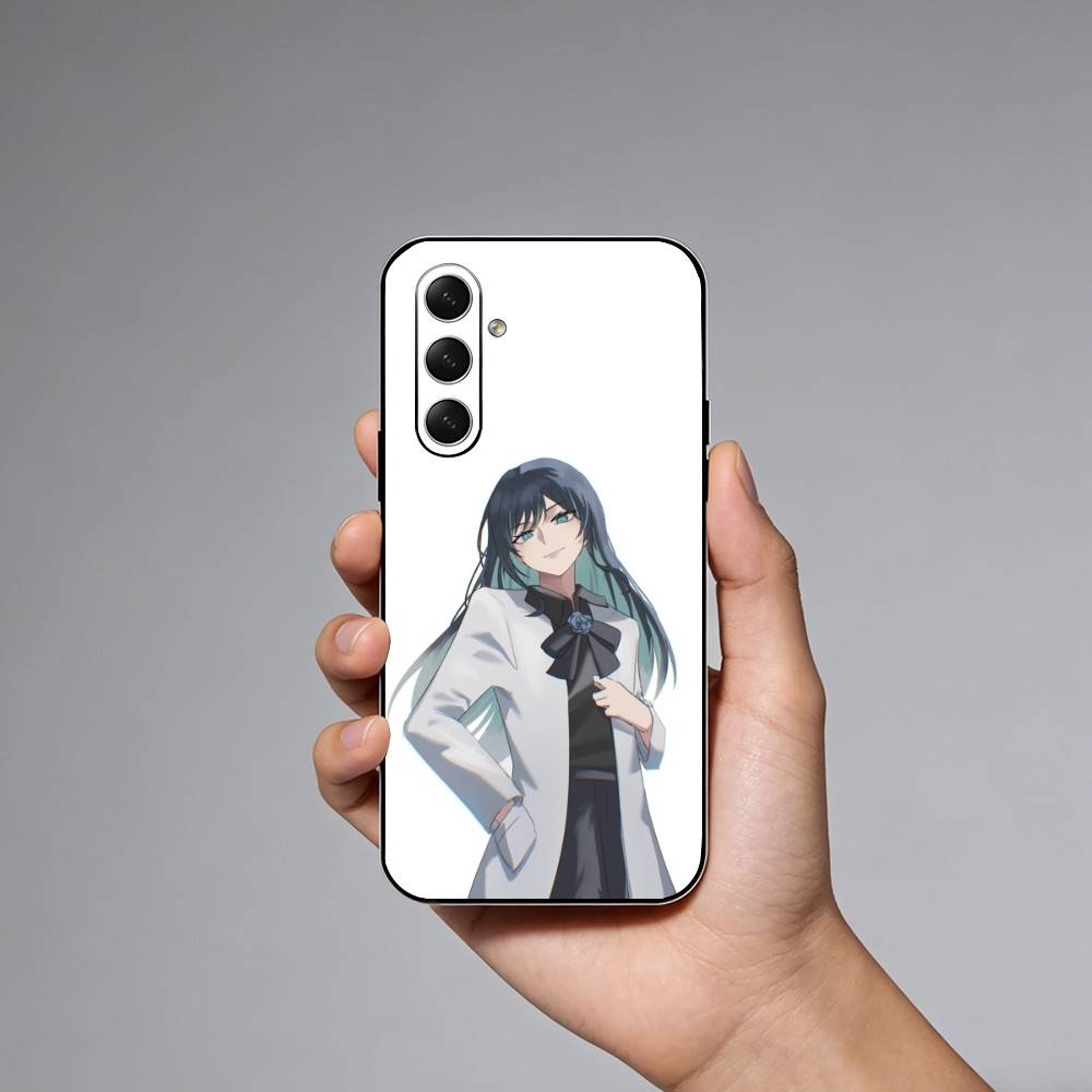 A-Ado K-Kyogen Phone Case For Samsung Galaxy A73,A21s,A22,A31,A52,A53,A71,A41Soft Black Shell