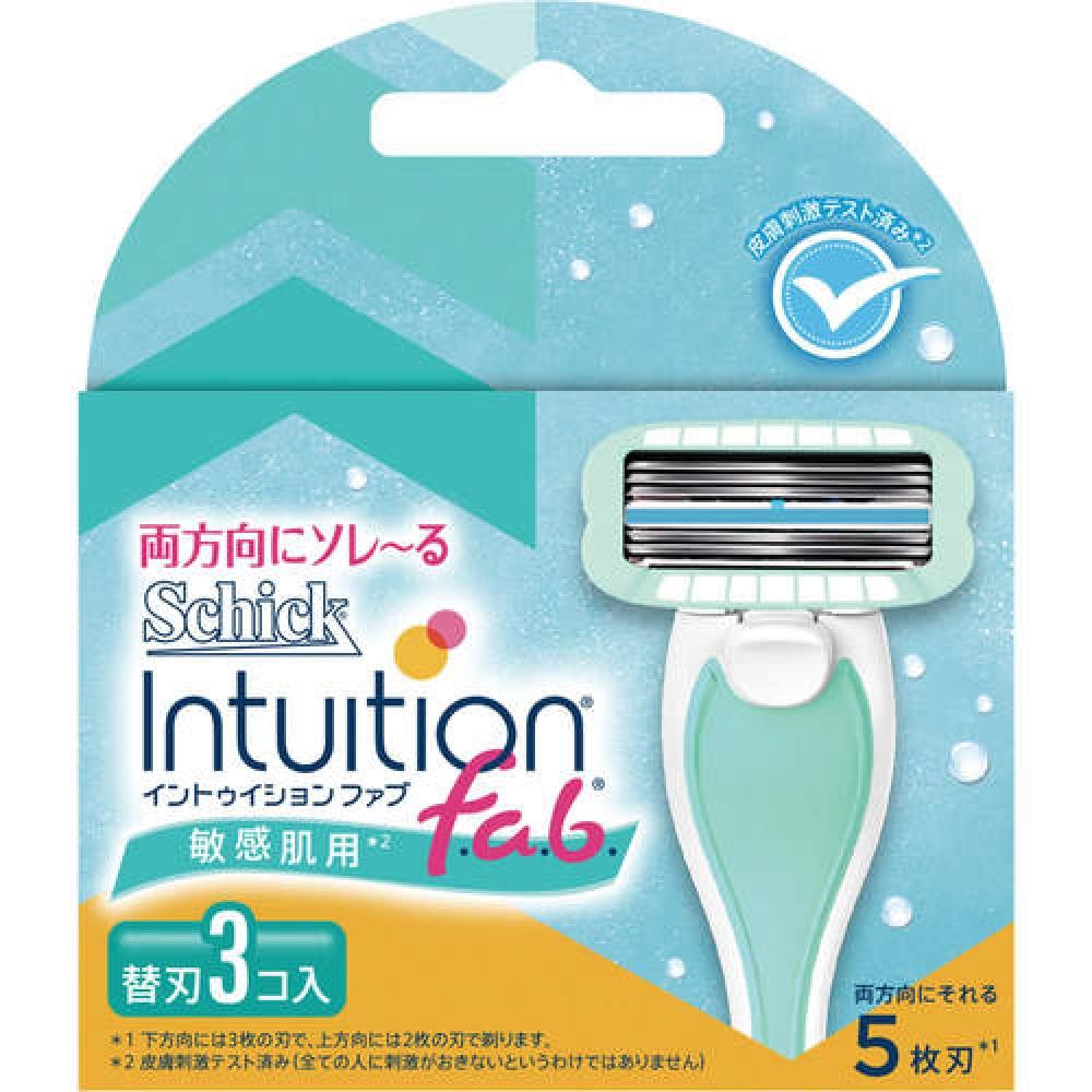 

Chic Intuition FabЗапасные лезвия Chic Intuition Fab для чувствительной кожи, 3 шт.