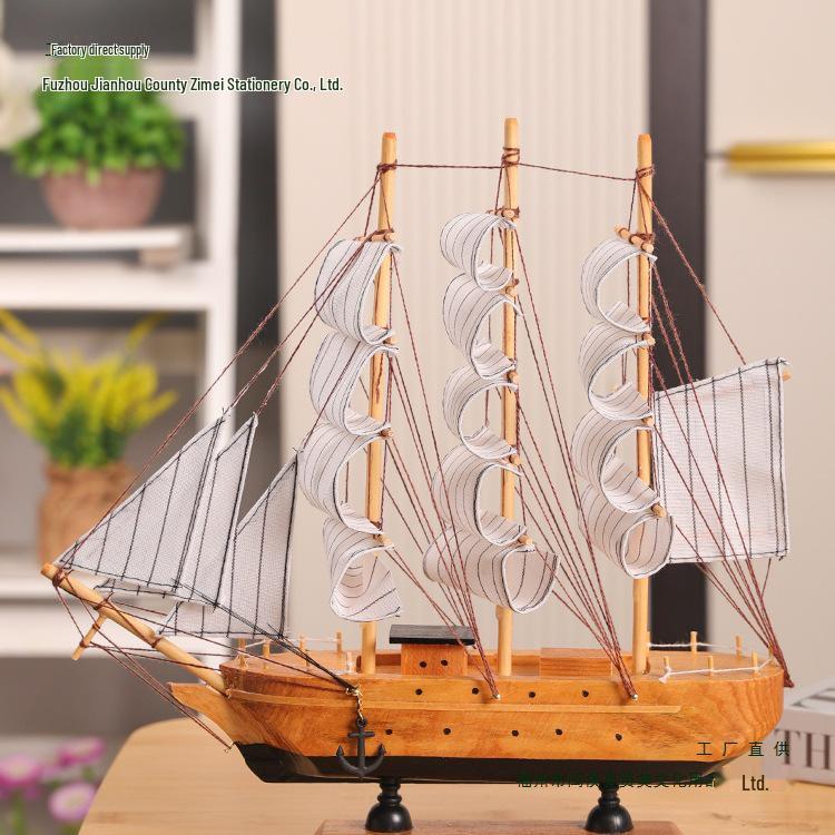 Segelboot Ornament - Modell für ruhige Fahrt zur Dekoration von Zuhause oder Büro