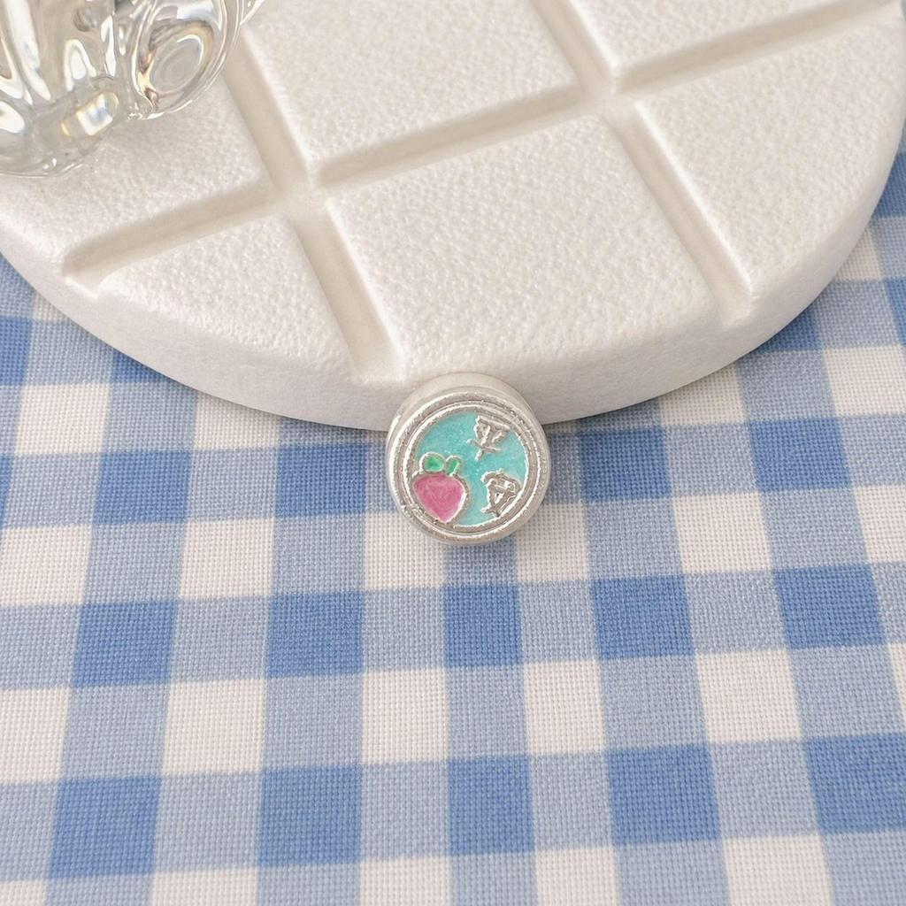 My Melody 999 Sterling Silver Cartoon Pendant Bead for DIY Bracelets