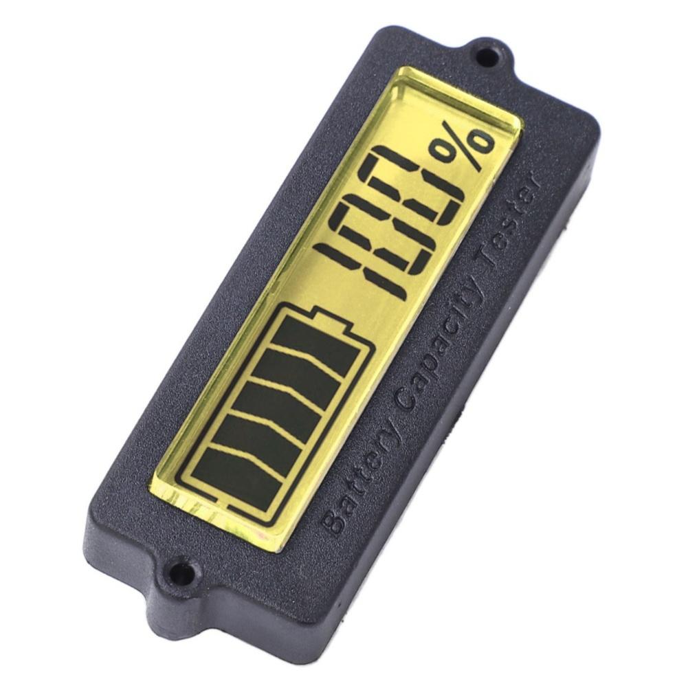 Power Percentage LCD Battery Meter For Battery Monitoring 48V Voltage Measurement Range Percentage Display Mode