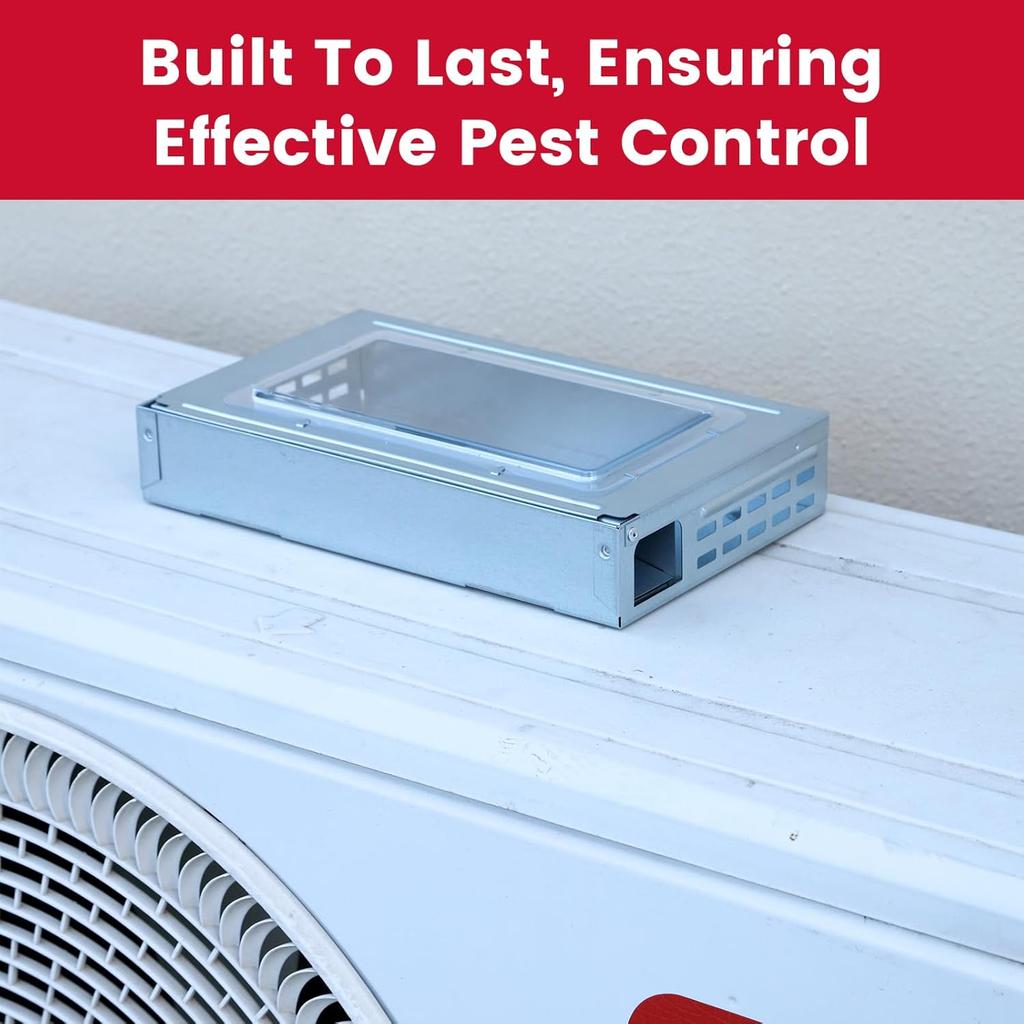 Humane Mouse Traps Indoor for Home, Live Mouse Trap Outdoor for Pest Control, Safe Catch and Release Mice Trap for Garage & Shed