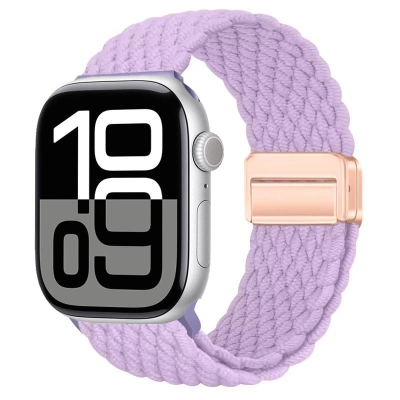 Nylon Strap for Apple Watch 10 46mm 42mm/Ultra 2 49mm 9 8 7 Breathable Watchband iwatch Series 6 5 4 SE 44mm 40mm 45mm 41mm Band