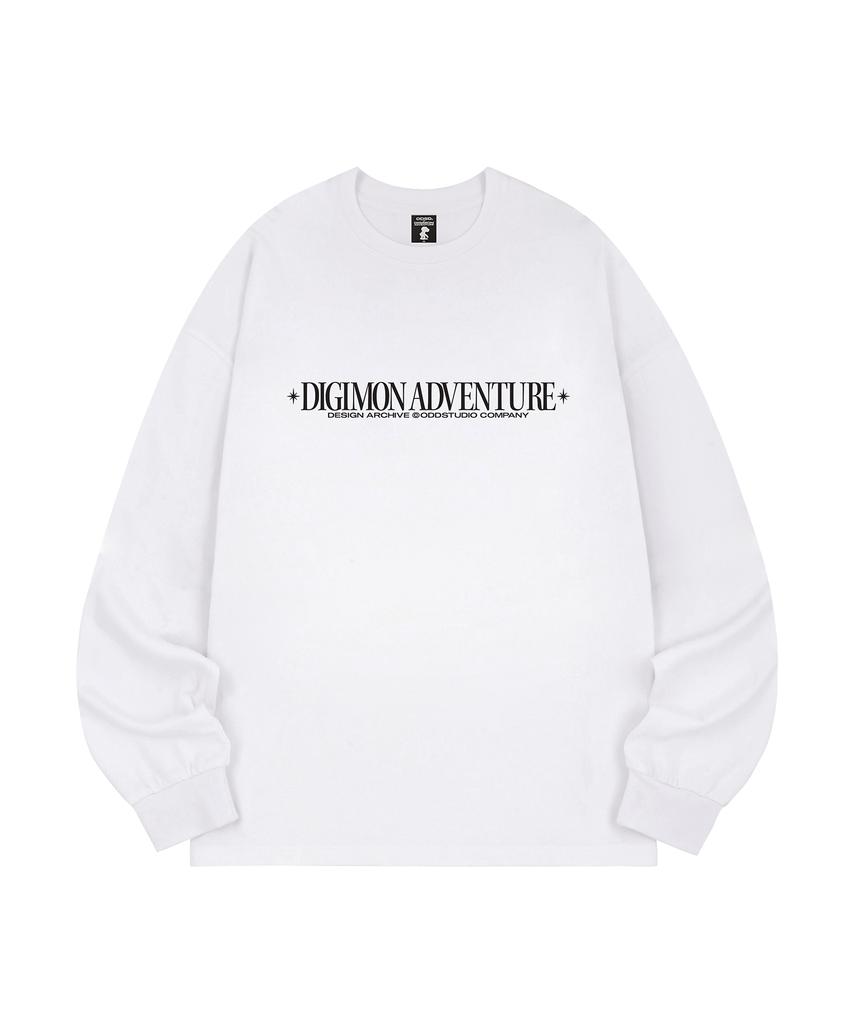 ODDSTUDIO [Digimon Adventure] Digimon All Characters Back Graphic Long Sleeve - 2 Colors