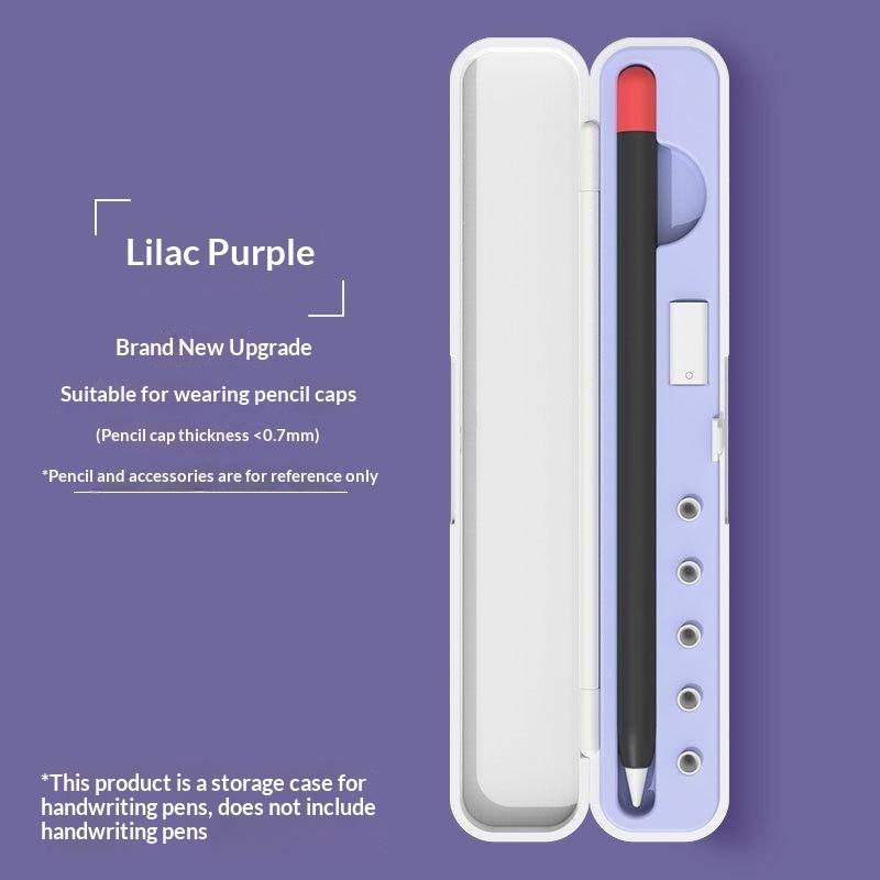 Portable Abs Silicone Storage Box For Pencil Nib Holder Stand Protective Cover For Pencil