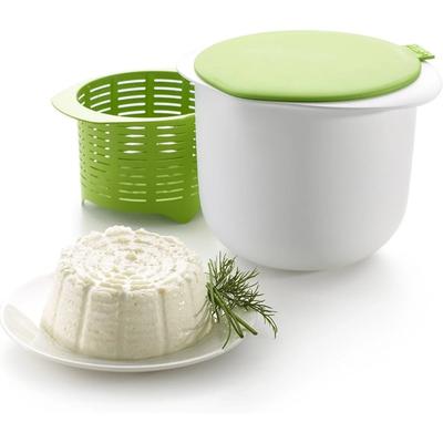 Mikrowelle DIY Käsemaschine Frischkäsemaschine kann in der Mikrowelle verwendet werden, mit Käserezept Backwerkzeug Küchengeräte