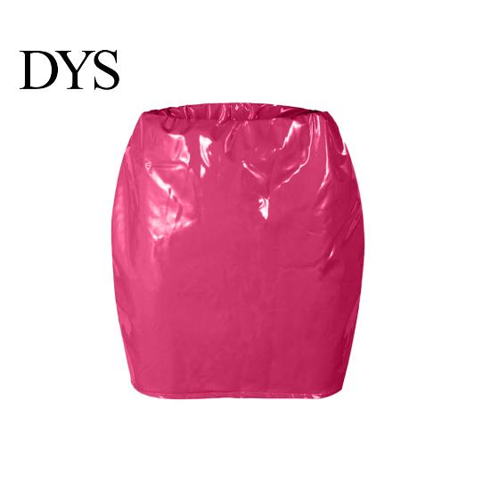 Women Skirt Imitation Leather Mini Sexy Versatile Solid Color Short Parties Clubs Bottoming Fashion Garment