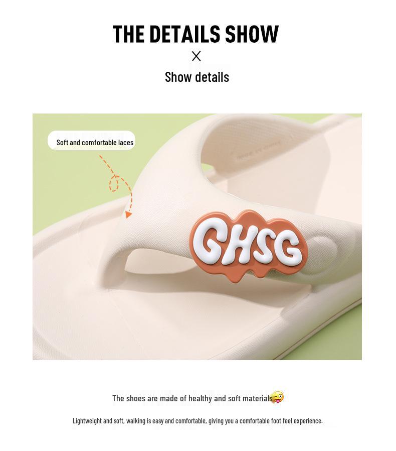 Tongs Antidérapantes pour Femmes 2024: Sandales décontractées pour les vacances à la plage pour le livestream