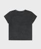 SAINTPAIN Sp Impermanence Pigment Crop Short Sleeve Tee Black