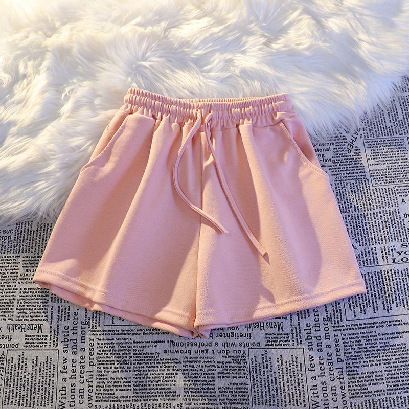 

Летние белые повседневные шорты для дома, шоппинга, спорта Pink S